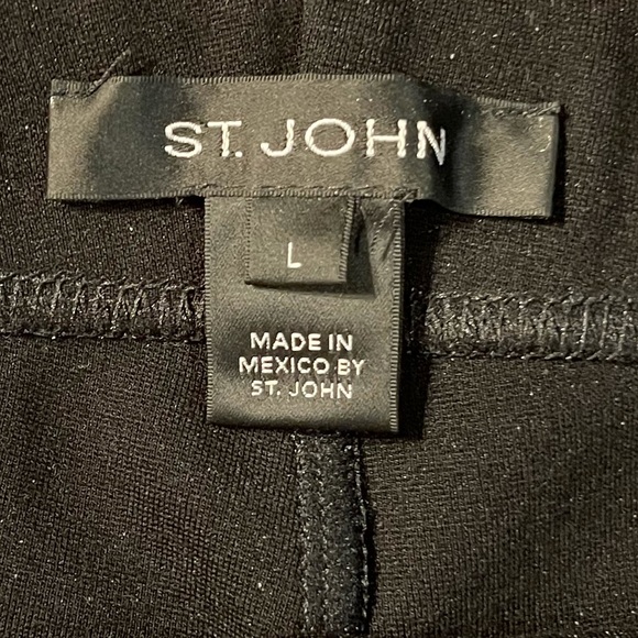 ST. JOHN Milano Ankle Pant, Size L - Picture 5 of 10